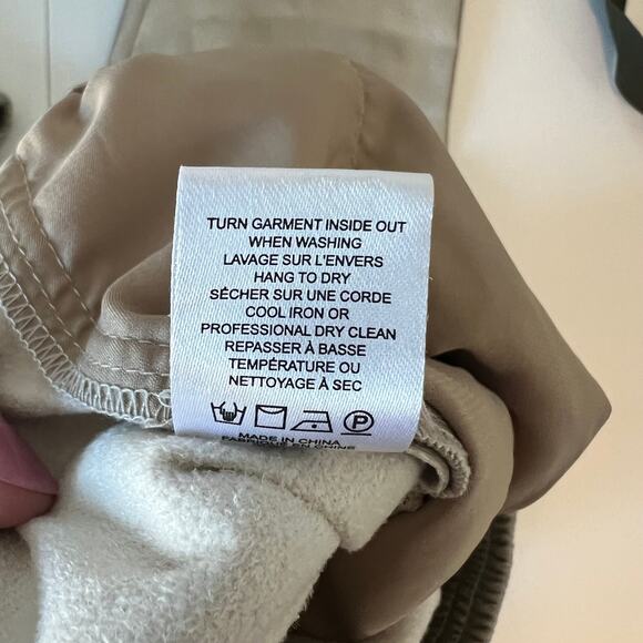 Generation Love Anthropologie Aidan Metallic Vegan Leather Jogger Pants Large - Picture 7 of 15